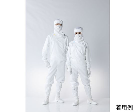 東洋リントフリー フード・マスク一体型ツナギ服 5L FC143C-01 5L 1枚 (ご注文単位1枚)【直送品】