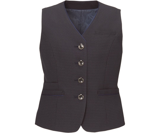 カーシーカシマ ENJOY ベスト CONFIDENCE SUITS ネイビー 5号 EAV851 1枚（ご注文単位1枚）【直送品】