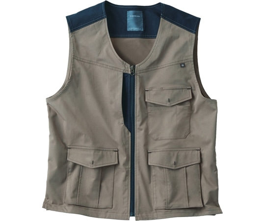 カーシーカシマ CAREAN ベスト MATT TWILL STRETCH MS CAH167 1枚(ご注文単位1枚)【直送品】