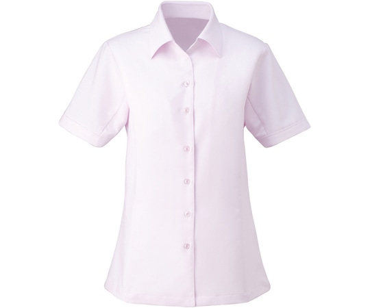 カーシーカシマ ENJOY シャツブラウス Softkarseystretch ピンク 19号 ESB405 1枚（ご注文単位1枚）【直送品】