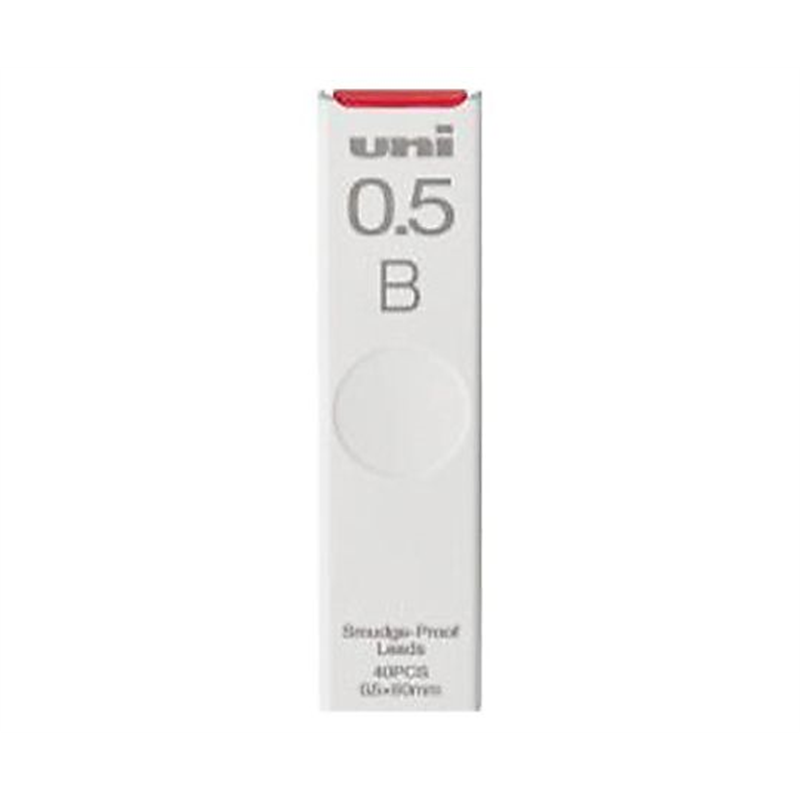 三菱鉛筆 0.5mm[B ]シャープペンシル替芯(40本/10パック) EA765MF-63C 1箱(ご注文単位1箱)【直送品】