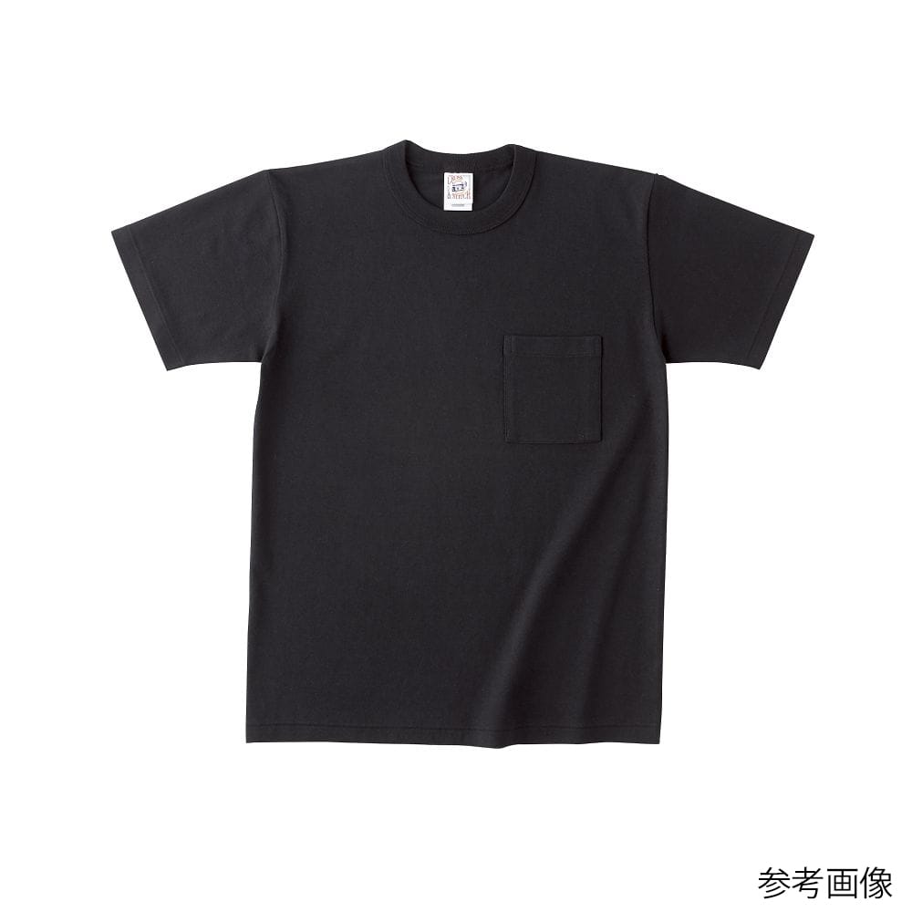 フェリック オープンエンド マックスウェイト バインダーネックポケットTシャツ ディープブラック XL OE1119-DBK-XL 1枚（ご注文単位1枚）【直送品】