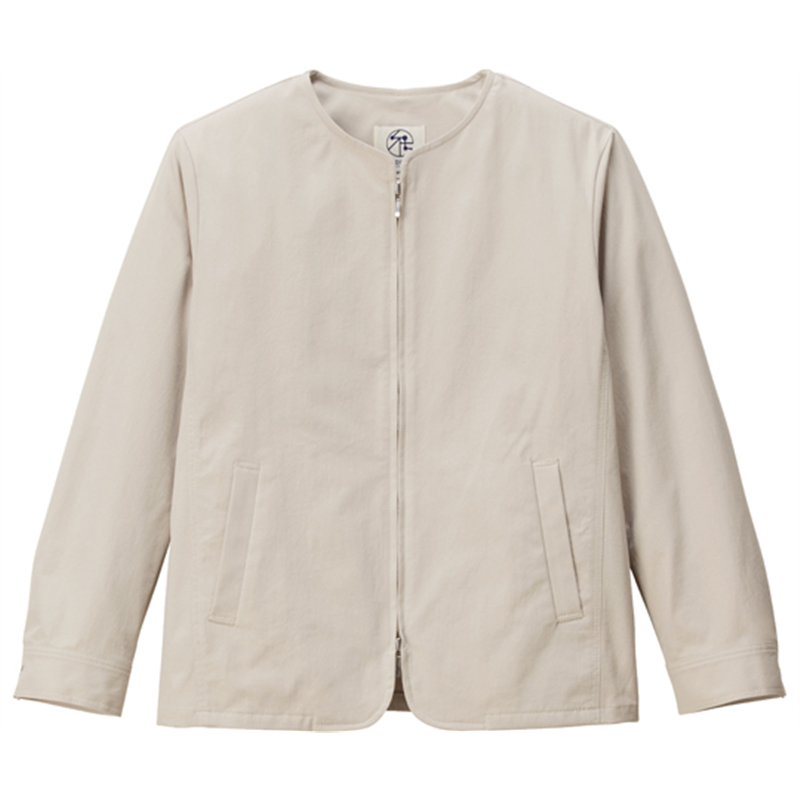 カーシーカシマ HEARTGREEN ブルゾン Scandinavian Pattern Collection ウッドベージュ L HAU008 1枚(ご注文単位1枚)【直送品】