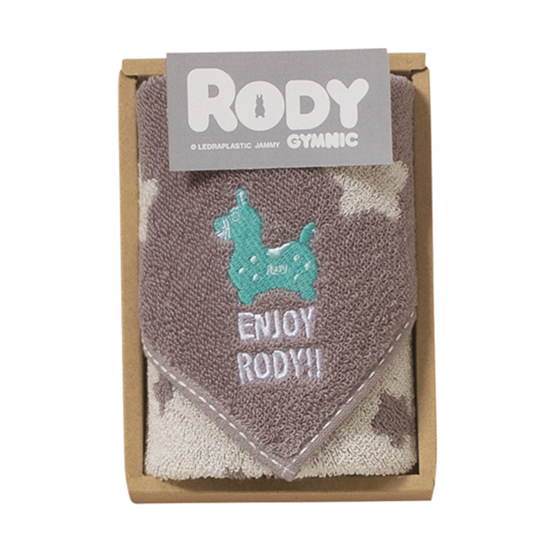 プレーリードッグ Rodyタオルハンカチ グレー RD-705 GY 1枚(ご注文単位1枚)【直送品】
