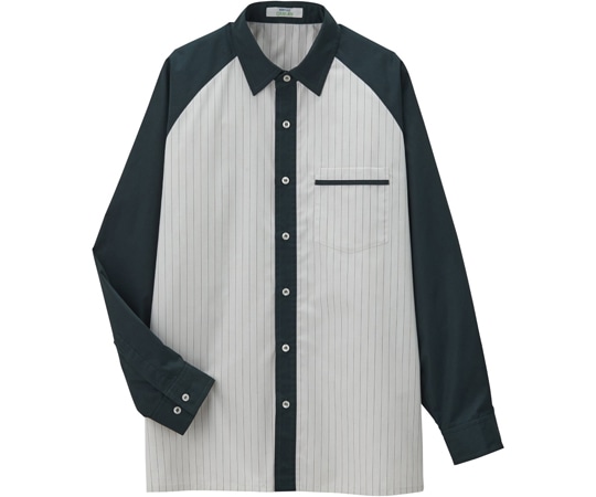 カーシーカシマ CAREAN 長袖シャツ VARIETY SHIRT グリーン LL CWY009 1枚（ご注文単位1枚）【直送品】