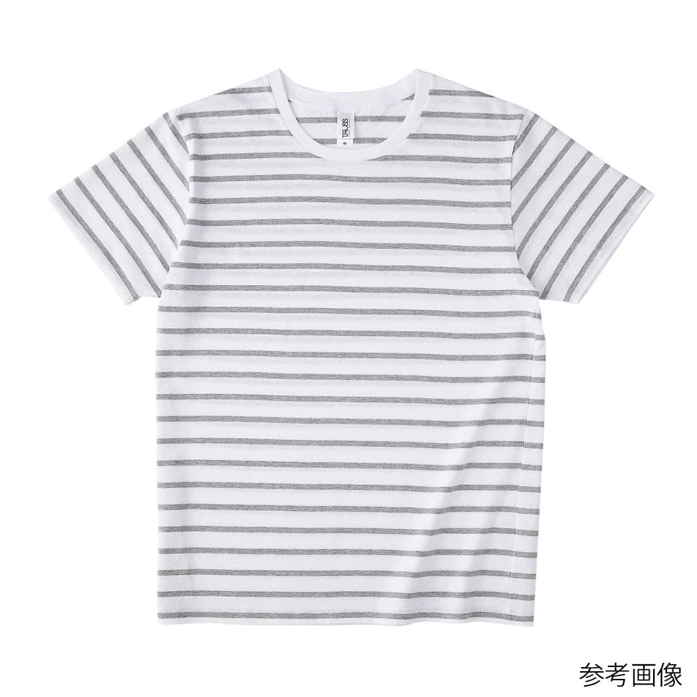 フェリック ナローボーダーTシャツ ホワイト/ヘザーグレー XS SNB141-WHT/HGY-XS 1枚（ご注文単位1枚）【直送品】