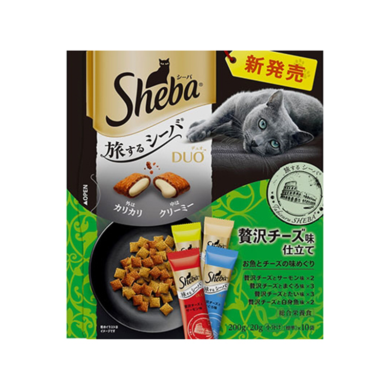 マースジャパンリミテッド シーバ デュオ 旅するシーバ 贅沢チーズ味仕立て 200g SDW1 1個(ご注文単位1個)【直送品】
