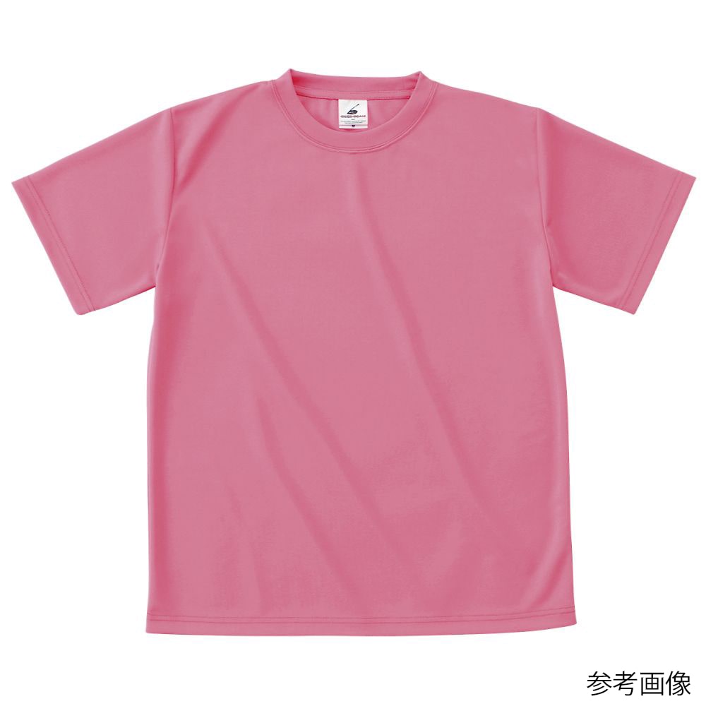 フェリック ファイバードライTシャツ 蛍光ピンク 130 POT104-130 1枚（ご注文単位1枚）【直送品】