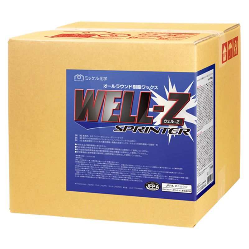 ミッケル化学 ウェルZ スプリンター18kg BIB 1箱(ご注文単位1箱)【直送品】