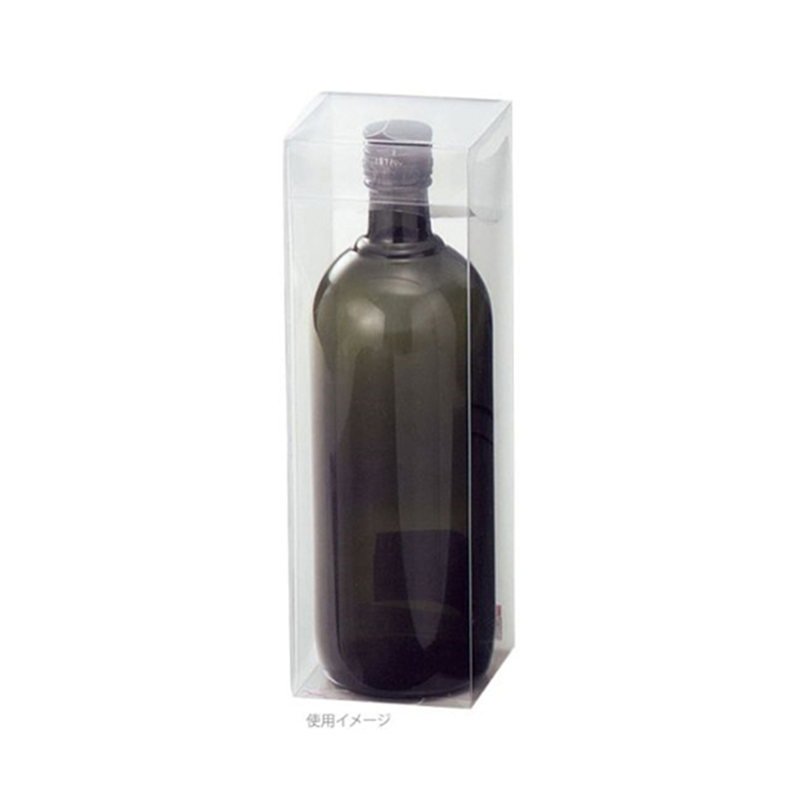 ヤマニパッケージ 贈答箱 クリアケース 720mL×1本 300枚 K-636 1ケース（ご注文単位1ケース）【直送品】