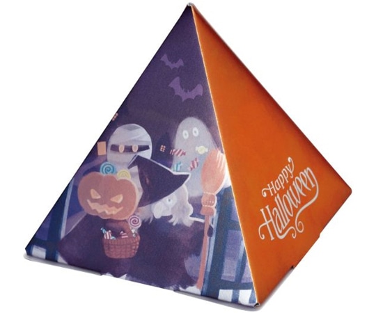 ヤマニパッケージ 贈答箱 ハロウィンパーティー テトラ 100枚 20-2082 1ケース(ご注文単位1ケース)【直送品】