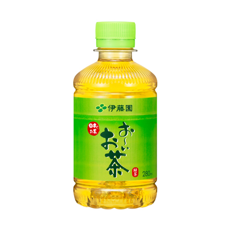 伊藤園 お~いお茶 緑茶 PET 280mL 1ケース(24本入)  1ケース※軽（ご注文単位1ケース）【直送品】