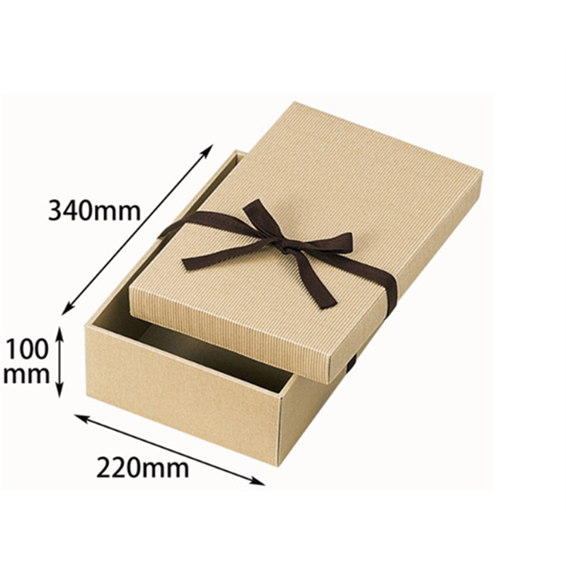 ヤマニパッケージ 贈答箱 ナチュラルBOX4号 ヒモ付 50枚 16-9 1ケース（ご注文単位1ケース）【直送品】
