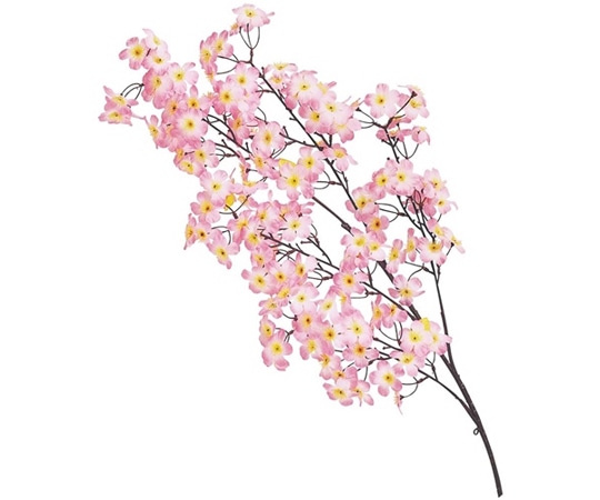 アズワン シルク桜大枝 110cm 3本組 23-4-3-1 1セット(ご注文単位1セット)【直送品】