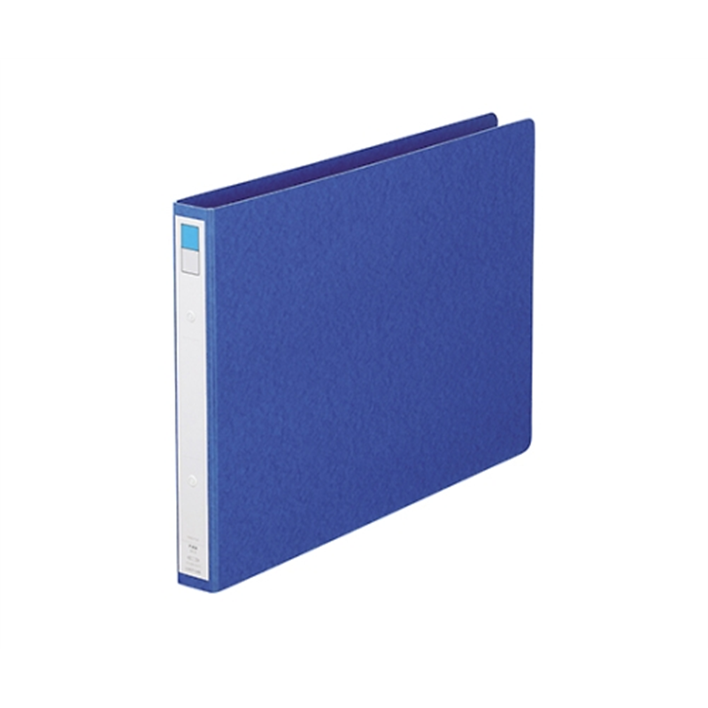 LIHITLAB リングファイル 藍 F-834 F834-アイ 1冊(ご注文単位1冊)【直送品】