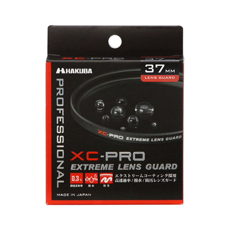ハクバ写真産業 XC-PRO エクストリーム レンズガード フィルター 37mm CF-XCPRLG37 1個(ご注文単位1個)【直送品】