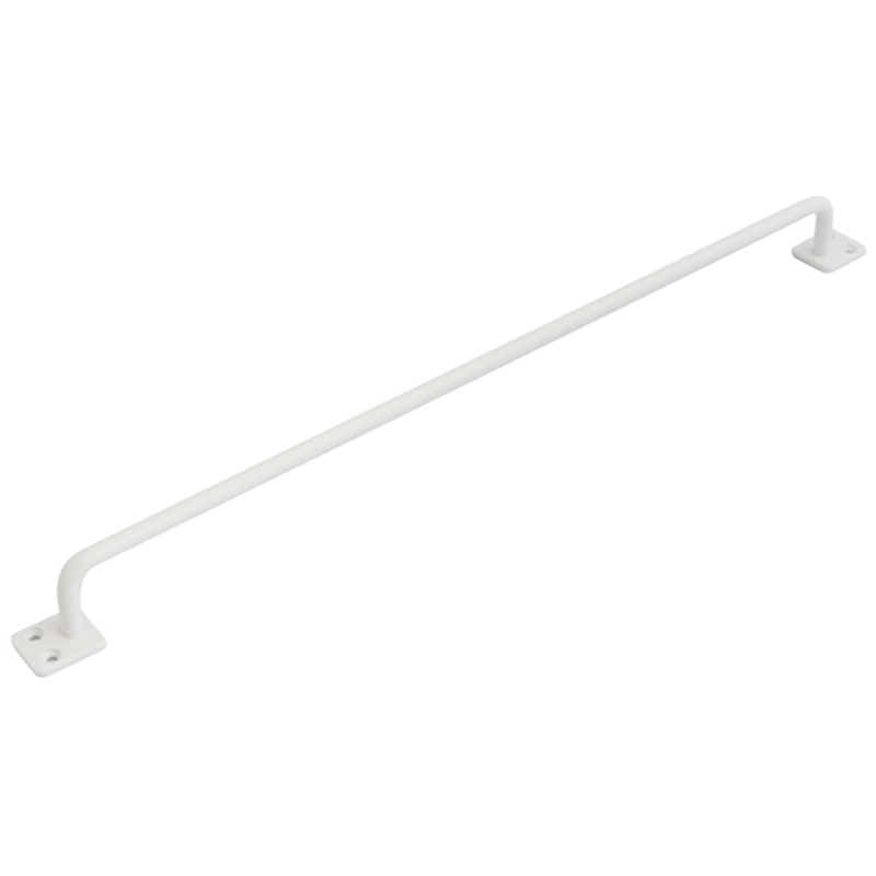 清水 NEW HIKARI アイアンバー ホワイト 26.2×370×400mm SH-IB3040W 1個(ご注文単位1個)【直送品】
