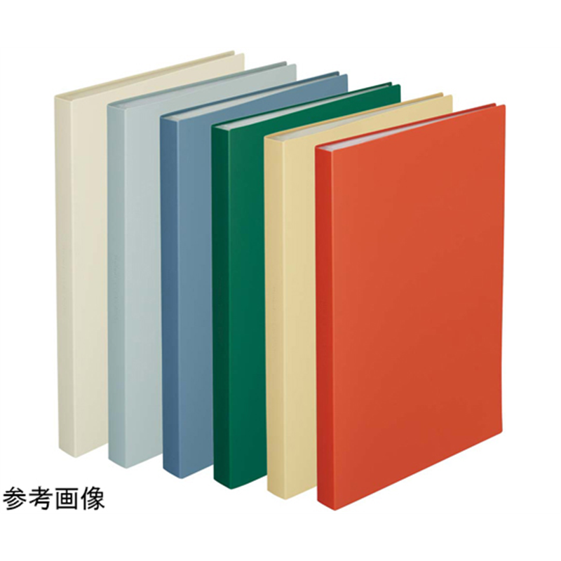 LIHITLAB Mutual クリヤーブック A4 マットイエロー ポケット 40P N2401-5 1冊（ご注文単位1冊）【直送品】