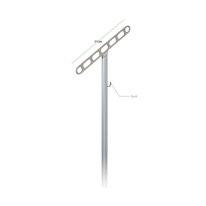 川口技研 ホスクリーン 自立型物干金物 JS型 2本入 JS-85-SST 1セット(ご注文単位1セット)【直送品】