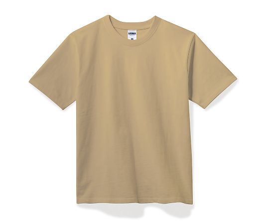 LIFEMAX 10.2オンススーパーヘビーウェイトTシャツ サンドカーキ XXL MS1156-65 XXL 1枚(ご注文単位1枚)【直送品】