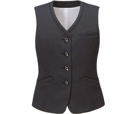 カーシーカシマ ENJOY ベスト BEST SUPPORT KNIT ネイビー 15号 EAV856 1枚（ご注文単位1枚）【直送品】