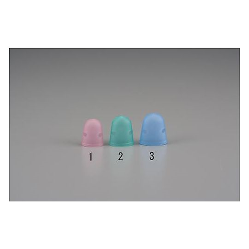 エスコ [M] 指サック(超柔軟型/3個) EA765MX-2 1pk(ご注文単位1pk)【直送品】