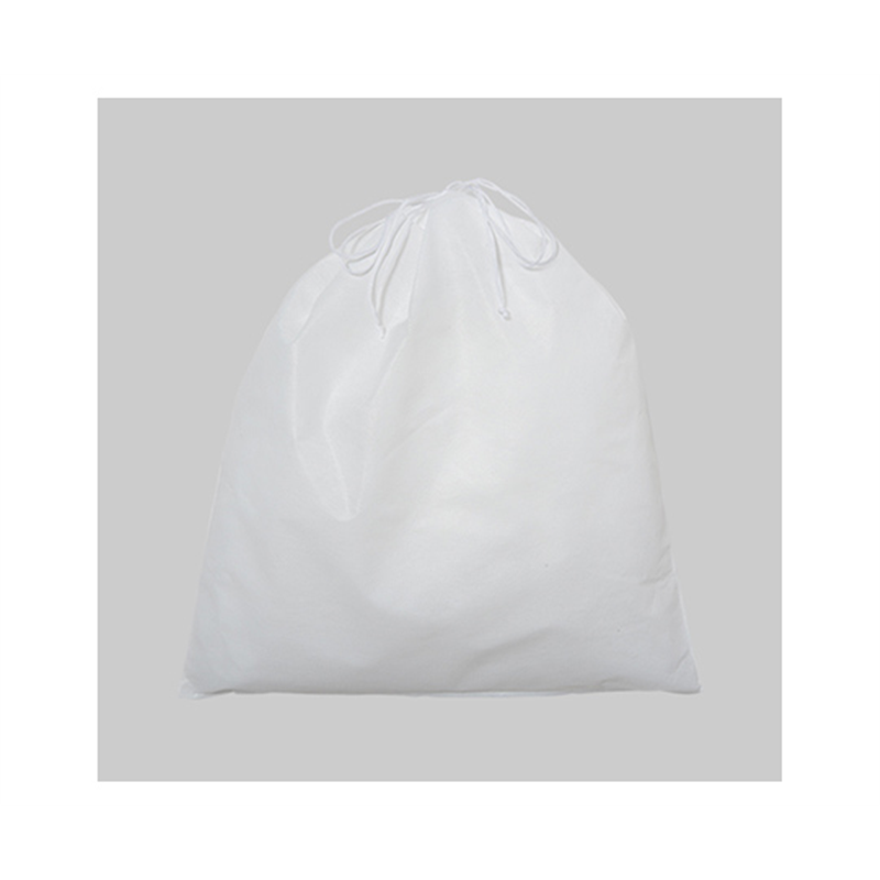 アズワン 不織布インナー巾着 白 L 1箱(100枚入) KW0004AQ00 1箱(ご注文単位1箱)【直送品】