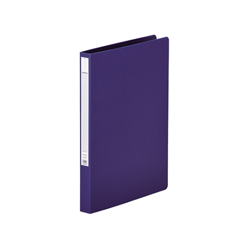 LIHITLAB パンチレスファイル<HEAVY DUTY> 13紺 F-367 F367-13 1冊(ご注文単位1冊)【直送品】