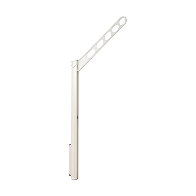 川口技研 ホスクリーン 腰壁用上下式 屋外物干し金物 ホワイト 2本入 GPL-55-W 1セット（ご注文単位1セット）【直送品】