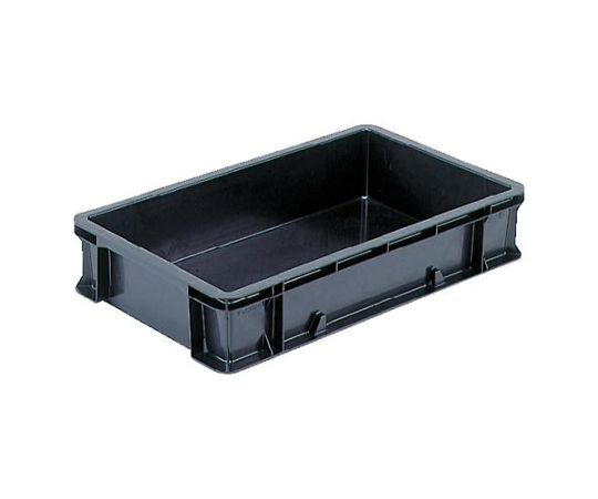 サンコー(三甲) 617x371x125mm/22.3L ハイテクコンテナ/ESD EA506AE-128 1個 (ご注文単位1個)【直送品】