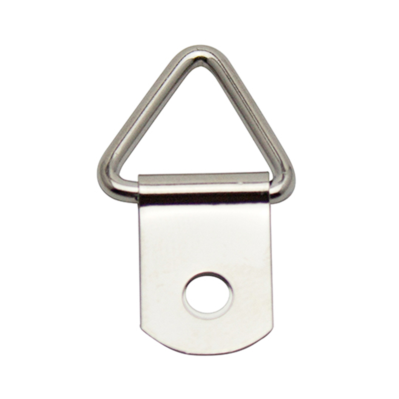 山口安製作所 額用付属 三角吊カン ニッケル 13mm×14mm×9.5mm 4個入 Y-7481-0 1セット(ご注文単位1セット)【直送品】