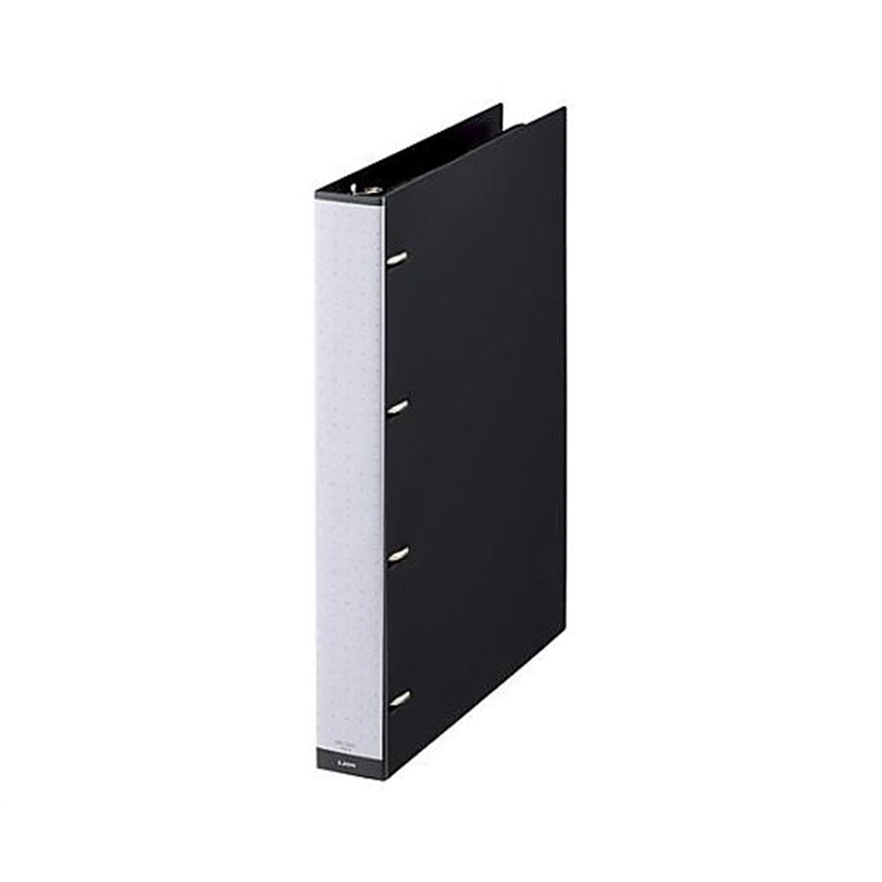 ライオン事務器 300枚 名刺ホルダー(ブラック) EA762CJ-14 1冊(ご注文単位1冊)【直送品】