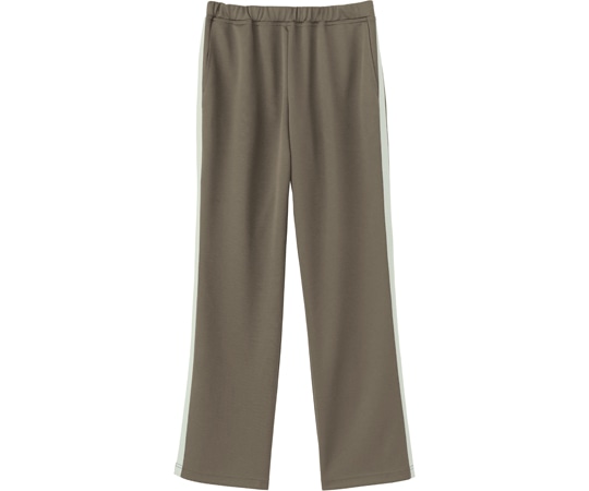 カーシーカシマ HEARTGREEN ニットストレートパンツ カカオ 4L HM2125 1枚（ご注文単位1枚）【直送品】