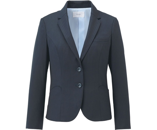 カーシーカシマ ENJOY ジャケット HIGH STRETCH WOOL ネイビー 5号 EAJ711 1枚（ご注文単位1枚）【直送品】