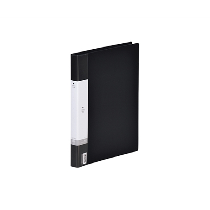 LIHITLAB リクエスト 名刺帳<ポケット交換タイプ> 24黒 G8801 G8801-24 1冊(ご注文単位1冊)【直送品】