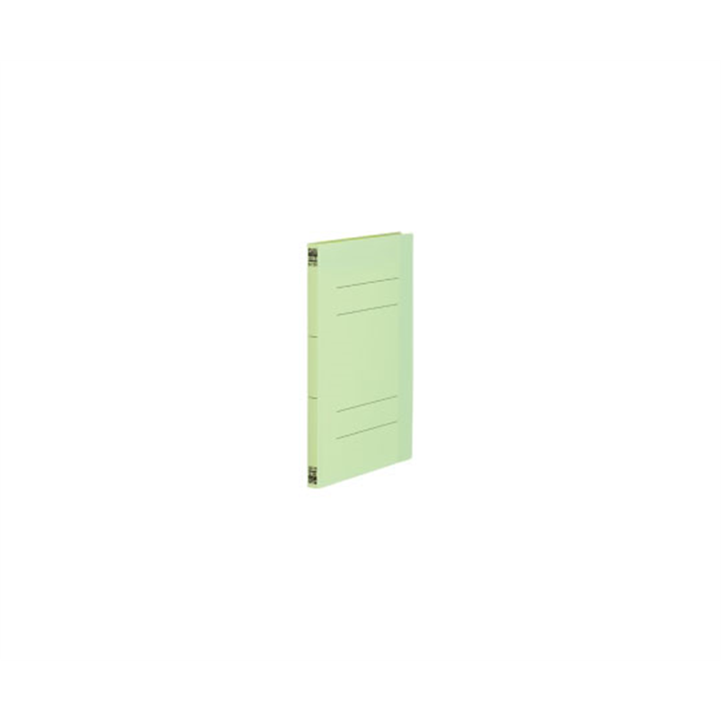 プラス PPフラットファイル B4 2折 グリーン 10冊 No.135FP 1パック(ご注文単位1パック)【直送品】