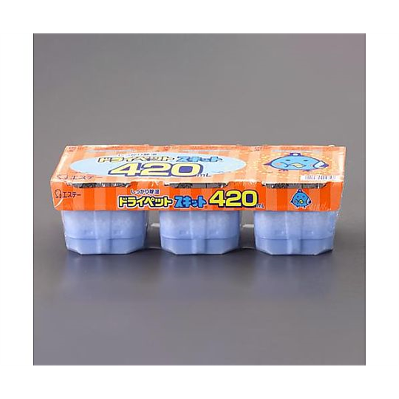 アズワン 420ml ドライペットスキット(除湿剤/3個組x12セット) EA941A-1C 1箱（ご注文単位1箱）【直送品】
