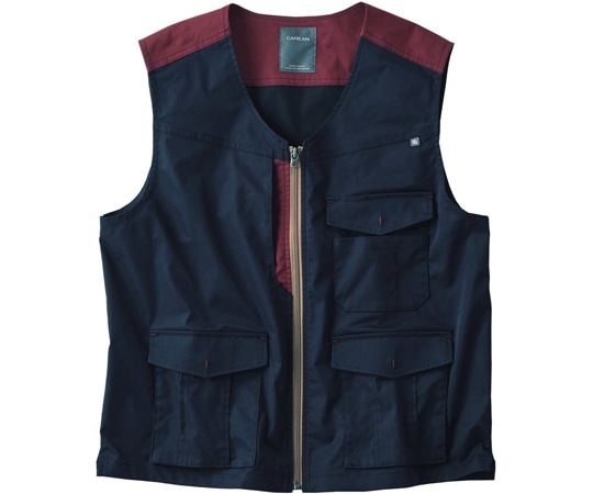 カーシーカシマ CAREAN ベスト MATT TWILL STRETCH 167-2 3L CAH167 1枚(ご注文単位1枚)【直送品】