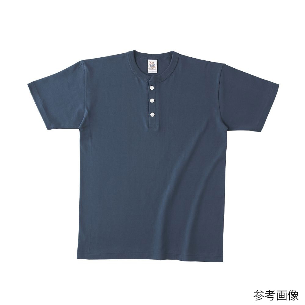 フェリック オープンエンド マックスウェイト ヘンリーネックTシャツ デニム XL OE1120-DNM-XL 1枚(ご注文単位1枚)【直送品】