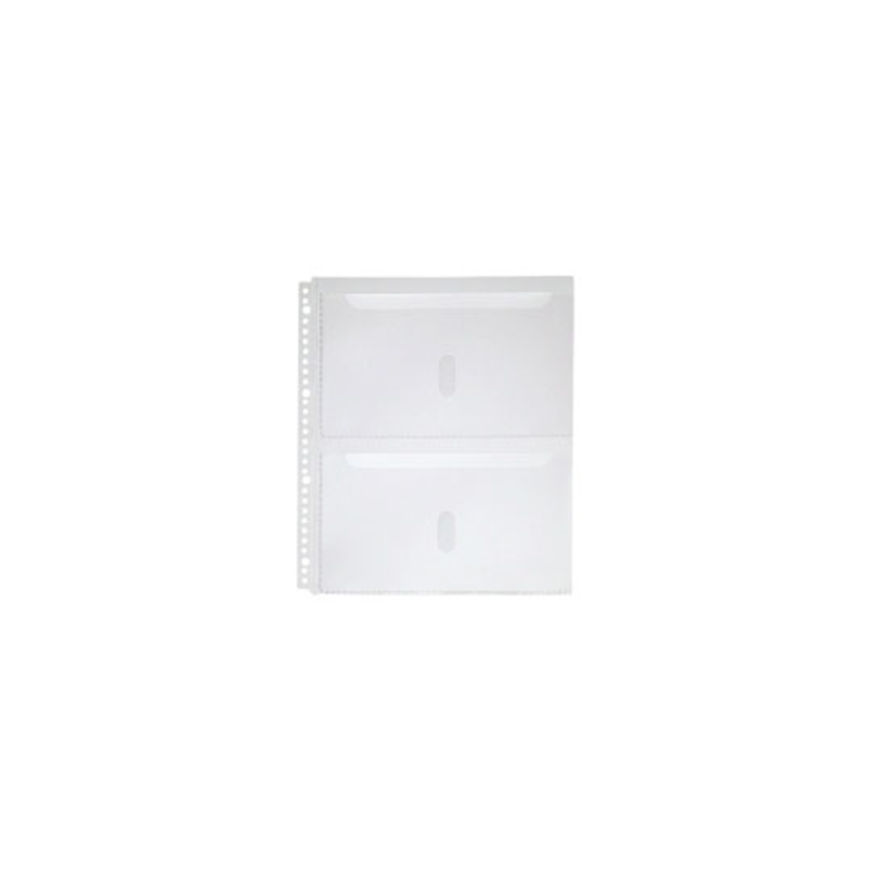 キングジム 取扱説明書ファイルポケット A4S 2段 1パック(4枚入) 2630PA 1パック(ご注文単位1パック)【直送品】