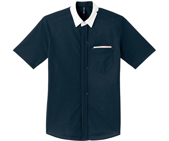 カーシーカシマ CAREAN 半袖ニットシャツ ネイビー SS CSY152 1枚(ご注文単位1枚)【直送品】