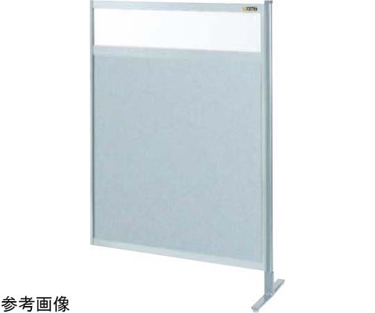 サカエ パーティション(固定式・連結・上塩ビ・下アルミ)900×1300×7.6mm NAE-34FR 1台(ご注文単位1台)【直送品】