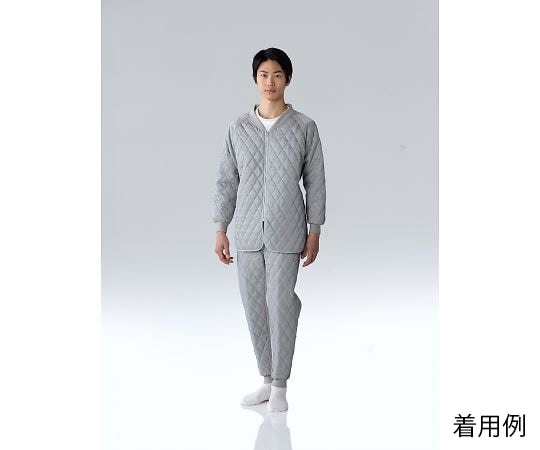 東洋リントフリー 防寒インナー(長袖) グレー L FD209C-05 L 1枚 (ご注文単位1枚)【直送品】