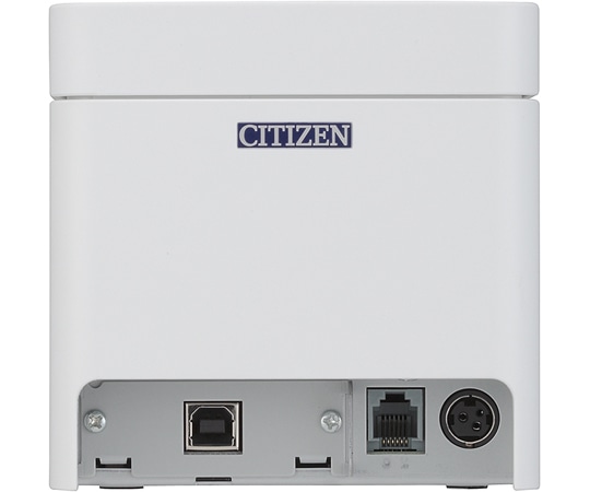CITIZEN レシートプリンター 有線LANインターフェース 白 CT-S251ETJ-WH 1台（ご注文単位1台）【直送品】