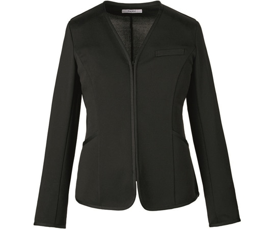 カーシーカシマ ENJOY ジャケット STRETCH KNIT ブラック 13号 EAJ791 1枚（ご注文単位1枚）【直送品】
