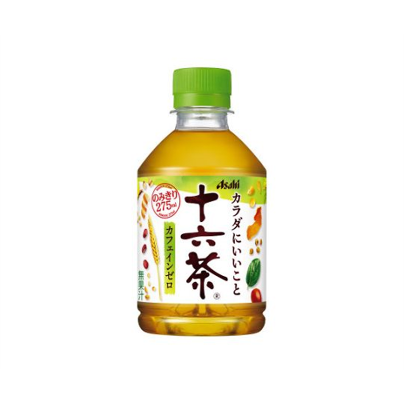 アサヒ飲料 アサヒ 十六茶 275mL 24本入 405804 1ケース※軽（ご注文単位1ケース）【直送品】