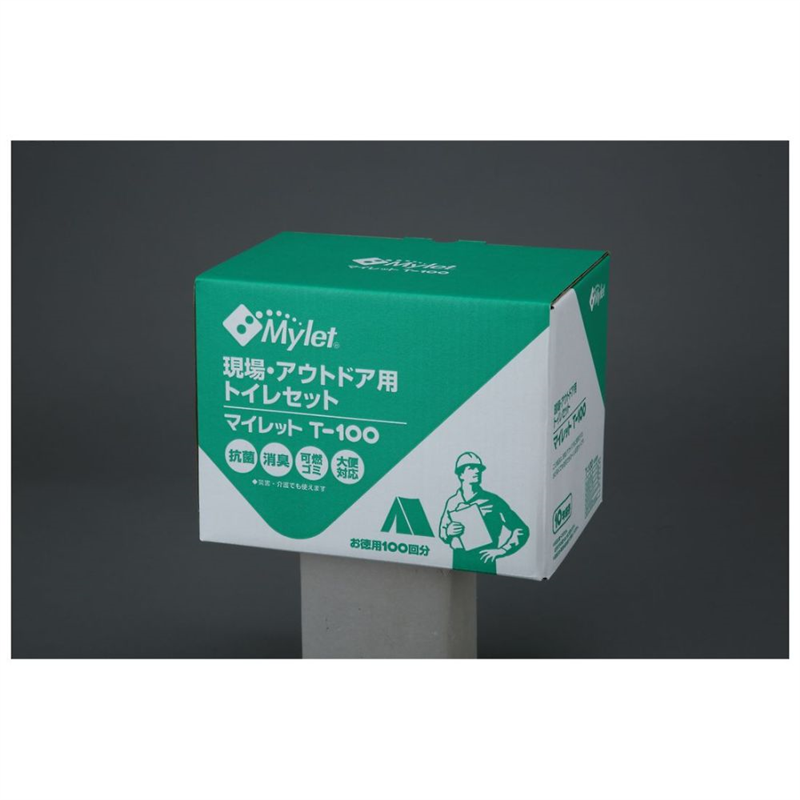 まいにち マイレットシリーズ マイレット 1箱(100回分入) T-100 1箱(ご注文単位1箱)【直送品】