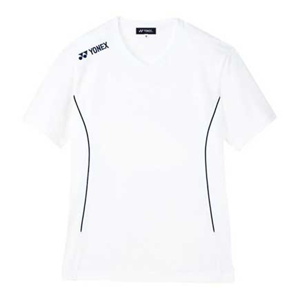YONEX(トンボ) Tシャツ ホワイト SS(身丈62cm) CY700-01 SS 1枚(ご注文単位1枚)【直送品】