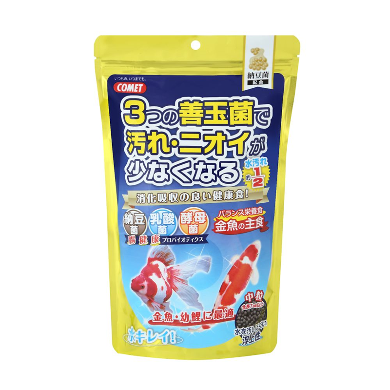 イトスイ 金魚の主食 納豆菌 中粒 1袋(430g)  1袋（ご注文単位1袋）【直送品】