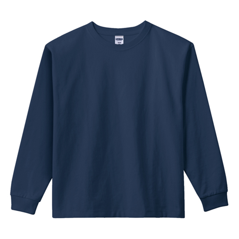 ボンマックス 10.2オンススーパーヘビーウェイトロングスリーブTシャツ ネイビー XL MS1608 1枚（ご注文単位1枚）【直送品】
